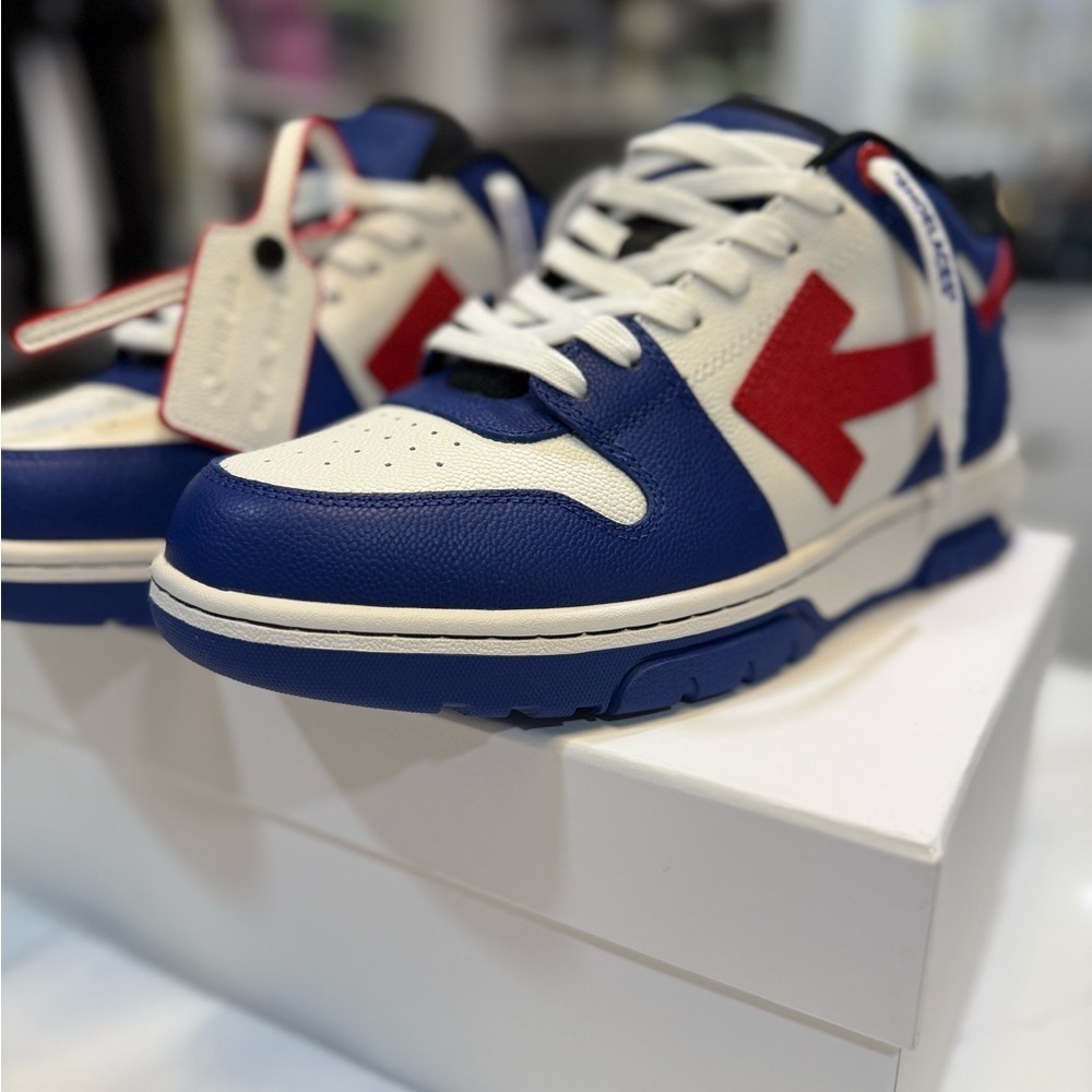 Off-White - Out of office sneakers with Basketball Leather - exclusive